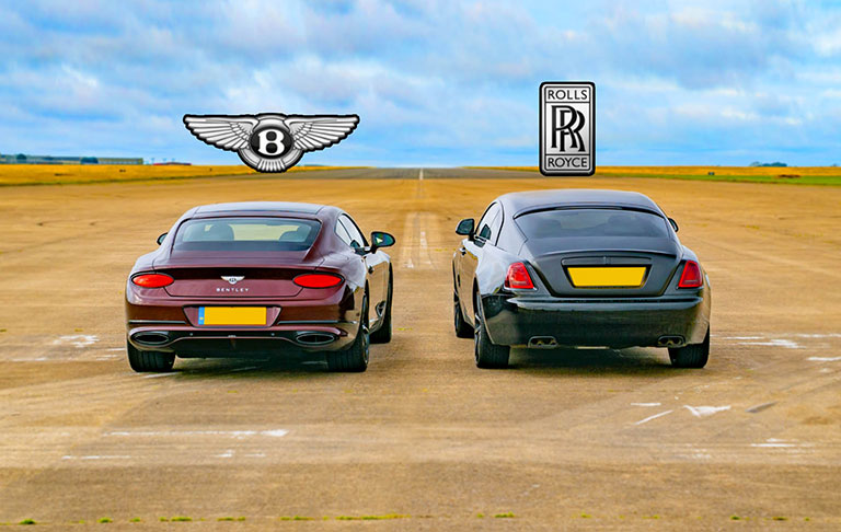 Bentley Continental GT và Rolls-Royce Wraith