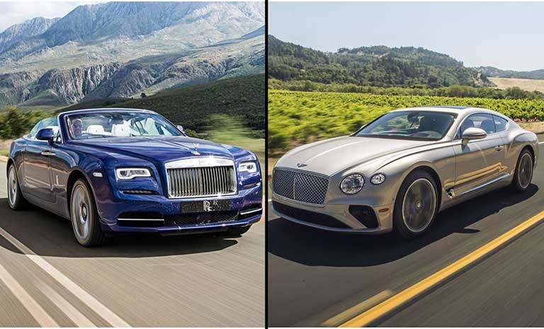 thanh công của Bentley và Rolls-Royce