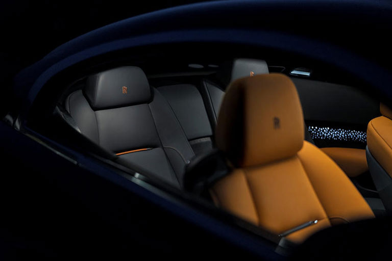 ghế ngồi của Rolls-Royce Wraith