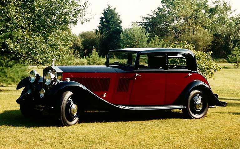 1933 Rolls Royce Phantom II Continental Sports Coupe của Freestone  Webb