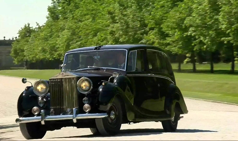 Rolls-Royce Phantom IV trong nghi lễ