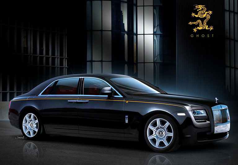 Rolls-Royce Phantom Rồng tại Trung Quốc