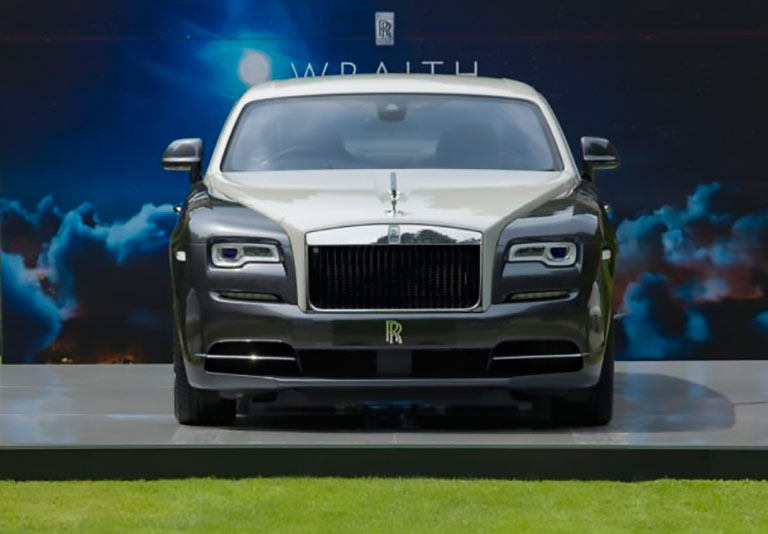 Rolls-Royce Wraith Eagle VIII tại buổi triển lãm
