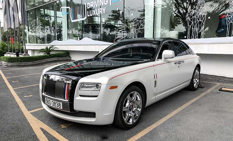 Rolls-Royce Ghost của đại gia Minh nhựa