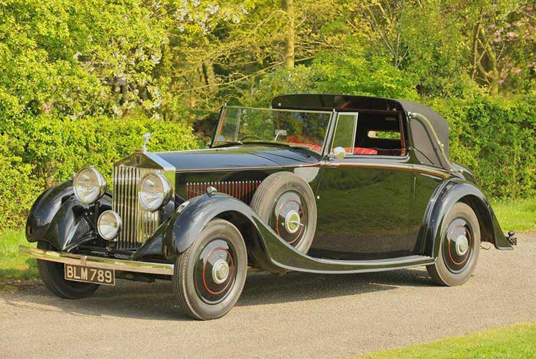 rolls royce 20/25 park ward limousine 1935