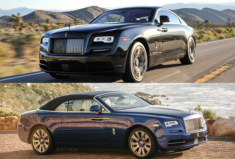 Rolls-Royce Dawn và Rolls-Royce Wraith