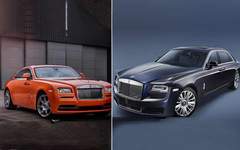 so sánh Rolls-Royce Ghost và Rolls-Royce Wraith