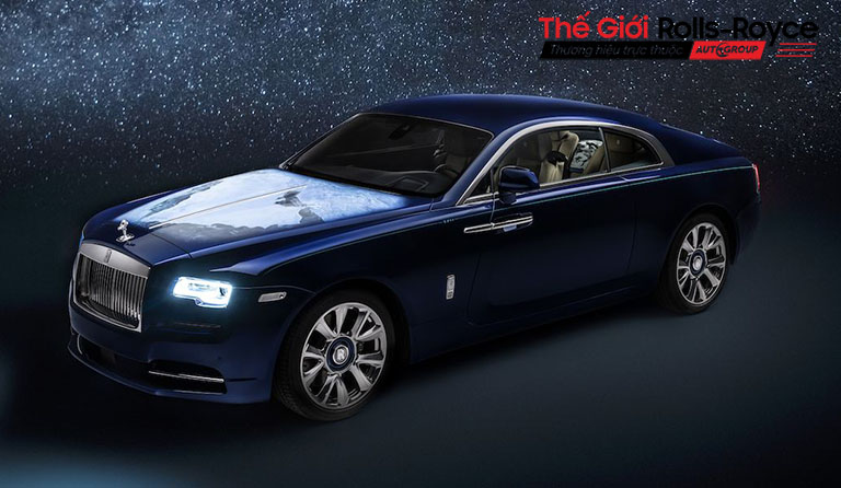 Rolls-Royce Wraith thế hệ II có thiết kế sang trọng cả về mặt nội thất lẫn ngoại thất